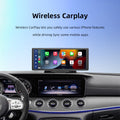 NexusHub 10.26" Smart Cockpit — Wireless CarPlay & Android Auto Touch Display with Built-in Dash Cam