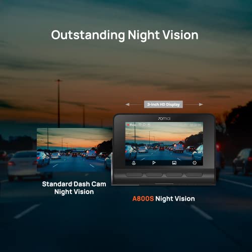 NexusHub Pro 4K UHD Dash Cam with 24-Hour Parking Monitor & ADAS Assist